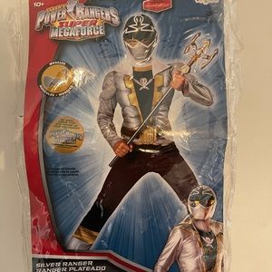 Silver Power Ranger Halloween Costume